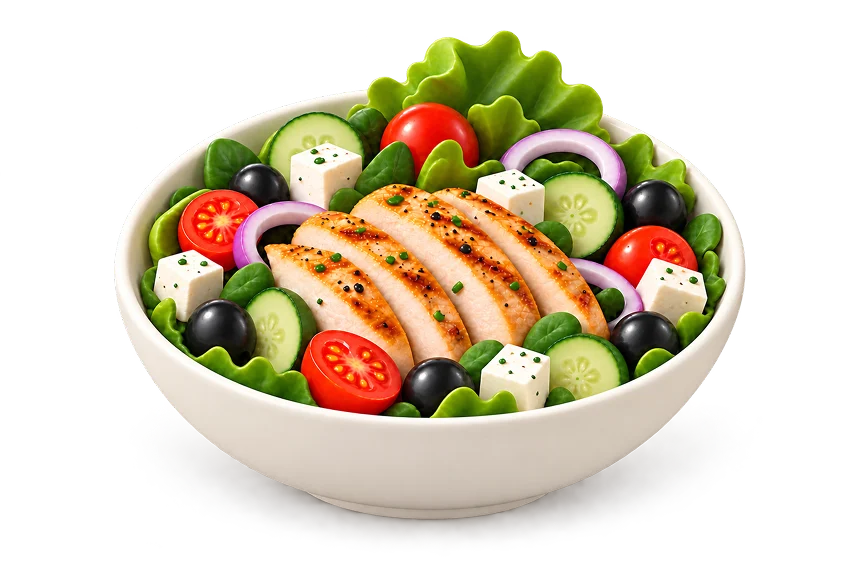 Greek chicken salad